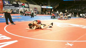 157 Class 2 lbs Quarterfinal - Lake Waters, Odessa vs Andrew Currier, Fulton