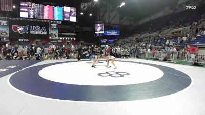 110 lbs Champ. Rd Of 16 - Adalyne Montiel, WA vs Payton Gines, UT