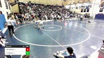 145 lbs Round Of 32 - Mason Basile, Jesuit High School - Tampa vs James Sloan, St. Joseph Regional