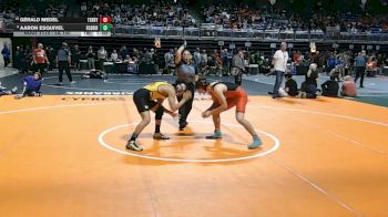 5A 150 lbs Cons. Round 1 - Gerald Medel, Rosenberg Terry vs Aaron Esquivel, Keller Fossil Ridge