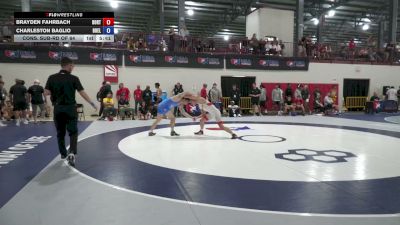 70 kg Cons. Sub-rd Of 64 - Brayden Fahrbach, Boone RTC vs Charleston Baglio, Bulldog Elite