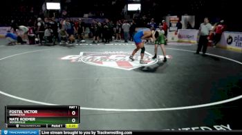 157 lbs Cons. Round 3 - Nate Roemer, Woodinville vs Fostel Victor, Washington