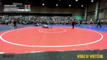 120 lbs Round Of 32 - Braden Sellers, Gladiator Academy vs Carlos Melgoza !!!, Dethrone