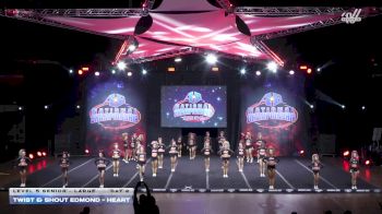Twist & Shout Edmond - Heart [2025 L5 Senior - Large Day 2] 2025 America's Best Grand Nationals