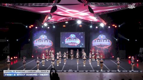 Twist & Shout Edmond - Heart [2025 L5 Senior - Large Day 2] 2025 America's Best Grand Nationals