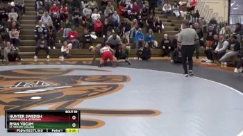 141 lbs 1st Place Match - Hunter Swedish, Washington & Jefferson vs Ryan Yocum, St. Vincent College