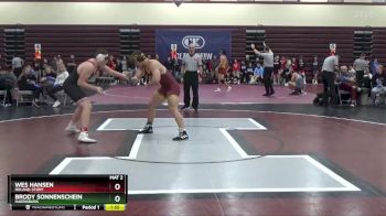 215 lbs Round 3 - Brody Sonnenschein, Harrisburg vs Wes Hansen, Roland-Story