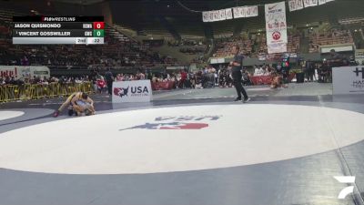 Schoolgirls - 120 lbs Semis - Janali Gonzalez vs Piper Anderson, Livermore Elite Wrestling Club