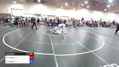 79 kg Cons 32 #1 - Mannix Morgan, Bison Wrestling Club vs Bryce Keckley, Ohio