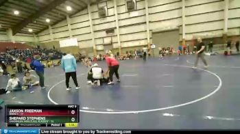 110 lbs Quarters & Wb (16 Team) - Jaxson Freeman, Idaho 1 vs Shepard Stephens, Sanderson Wrestling Academy