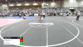 62 lbs Consi Of 8 #1 - Grayson Smith, Spanish Springs WC vs Dane Parke, Legacy Elite WC