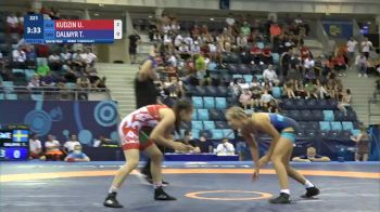 57 kg 1/4 Final - Uladzislava Kudzin, Belarus vs Tindra Olivia Dalmyr, Sweden