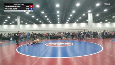 150 lbs Cons. Sub-quarters - Carson Kimbrough, Compound Wrestling vs Dylan Belmont, Tech Fall Wrestling Club