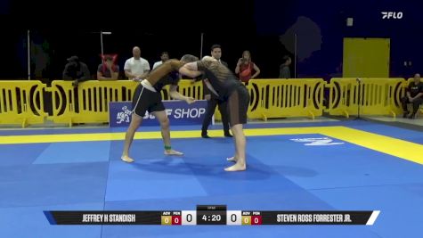 Steven Ross Forrester Jr. vs Jeffrey H Standish 2025 Pan IBJJF Jiu-Jitsu No-Gi Championship