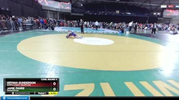67 lbs Cons. Round 3 - Jamie Pahre, Washington vs Aryana Gunderson, North County Grapplers