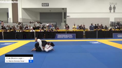 Patrícia De Oliveira Lage vs Ana Maria Gomes Soares 2024 World Masters IBJJF Jiu-Jitsu Championship