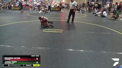 70 lbs Cons. Round 2 - Jaxon Tripp, Mid Mitten WC vs Bransen Glynn, St Johns