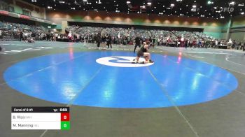 130 lbs Consi Of 8 #1 - Bella Rico, Sweet Home vs McKenzie Manning, Hillcrest