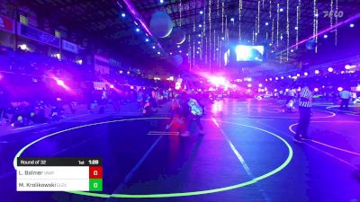 123 lbs Round Of 32 - Logan Balmer, Unattached vs Makayla Krolikowski, Elevate Wrestling Academy