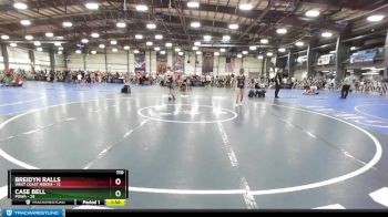 110 lbs Rd# 9- 2:15pm Saturday Final Pool - Case Bell, POWA vs BREIDYN RALLS, West Coast Riders