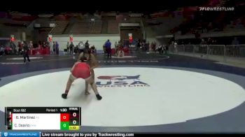 112 lbs Semifinal - Bk Martinez, Ayala Smash vs Christina Osorio, Dog Pound Wrestling