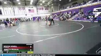 235 lbs Semifinal - Boston Howell, Flathead vs Rebecca Grijalva, Hanford