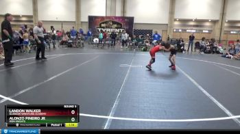 56 lbs Round 3 - Alonzo Pineiro Jr, Iron Knights vs Landon Walker, Glasgow Wrestling Academy