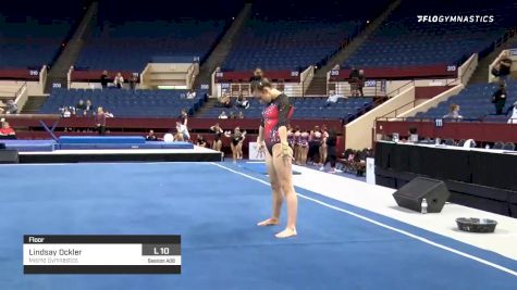 Lindsay Ockler - Floor, Mismo Gymnastics - 2020 Metroplex Challenge