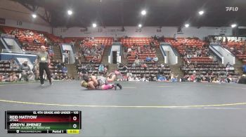 105 lbs Round 1 - Reid Matiyow, Attack vs Jordyn Jimenez, Simmons Academy Of Wrestling