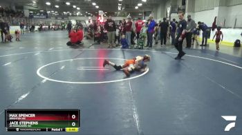 64 lbs Cons. Round 5 - Max Spencer, Brighton WC vs Jace Stephens, Jr Marauders WC