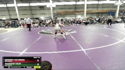 95 lbs Cons. Round 4 - Maddison Crum, BSD Beasts vs Kennedy Victorino, BSD Beasts