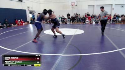 205-214 lbs Round 1 - Omar Mbowe, Kamiak vs Abraham Garcia, Lake Washington