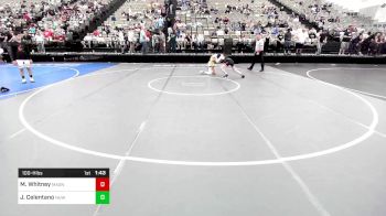 100-H lbs Round Of 16 - Mason Whitney, Mat Assassins vs Joseph Celentano, North Hunterdon, NJ