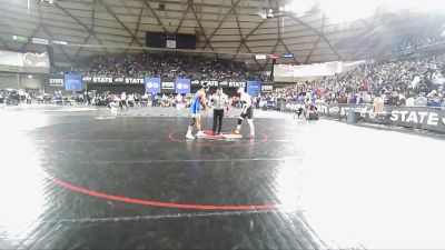 Boys 2A 150 lbs Champ. Round 1 - Illjayrotciv Victor, Washington vs Dakota Anderson, Orting