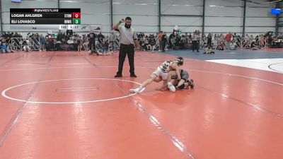 84 lbs Round 4 - 1:30pm Friday - Eli Lovasco, Rough House W.C., CA vs Logan Ahlgren, Terps Xtreme