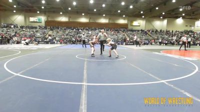 100 lbs Consi Of 16 #2 - Rambo Jacuinde, Ceres Pups Wrestling Club vs Jason Lewis, Grizzly Wrestling