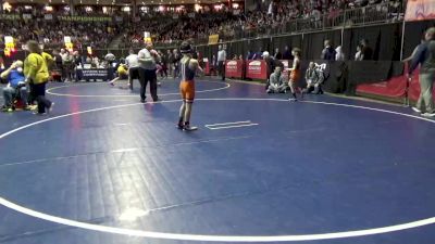 77 lbs Consy 3 - Garrett Bacorn, South Williamsport vs Tanner Shear, Allentown