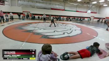 105 lbs Semifinal - Tevyn Bates, Cody Middle School vs Russell Goolsbey, Powell Middle School
