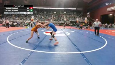 115 lbs Cons. Round 2 - Emmie Trujillo, Natrona County vs Alaina McNees, H.E.M.