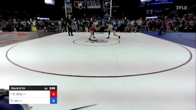 120 lbs Round Of 64 - Kylee Golz, CA vs Paige Jox, PA