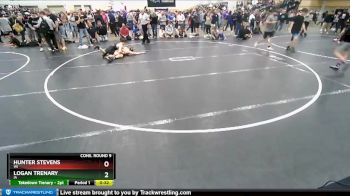 126 lbs Cons. Round 9 - Hunter Stevens, WI vs Logan Trenary, IA