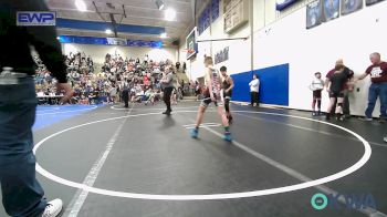 76-84 lbs Quarterfinal - Aidyn Harry, Wyandotte Youth Wrestling vs Tommy Holland, Gentry Youth Wrestling