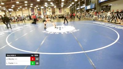 180 lbs Rr Rnd 3 - Jackson Bayley, Indiana Outlaws Gold vs Levi Foote, Triumph Blue