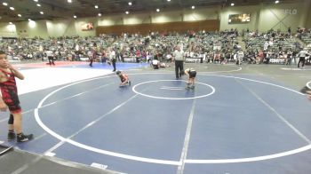 54 lbs Round Of 32 - Damian Campos, Spring Hills Wrestling vs Khamari Bonner, Top Fuelers WC