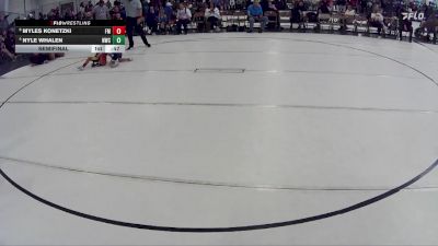 19 lbs Semifinal - Myles Konetzki, Fairbury Matmen vs Nyle Whalen, Norris Wrestling Club