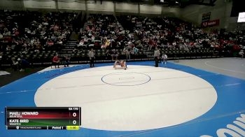 5A 170 lbs Quarterfinal - Maeli Howard, Bountiful vs Kate Bird, Wasatch