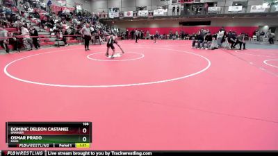 106 lbs Champ. Round 1 - Osmar Prado, Davis vs Dominic Deleon Castaneda, Granger