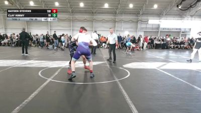 157 lbs Round 7 (8 Team) - Clay Kimmy, Freakztyle Wrestling vs Hayden Stevens, Team Kaizen Wrestling