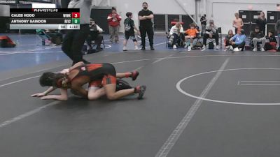 96 lbs Round 4 (6 Team) - Caleb Hodo, Warhawks vs Anthony Saindon, Revival 2
