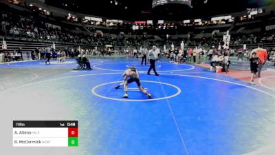 70 lbs Round Of 32 - Andrew Allena, Yale Street vs Brody McCormick, Newton